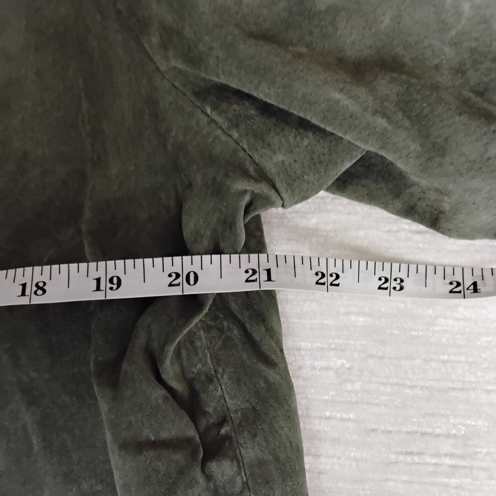 Denim&Co Olive Blazer Jacket - Picture 15 of 16